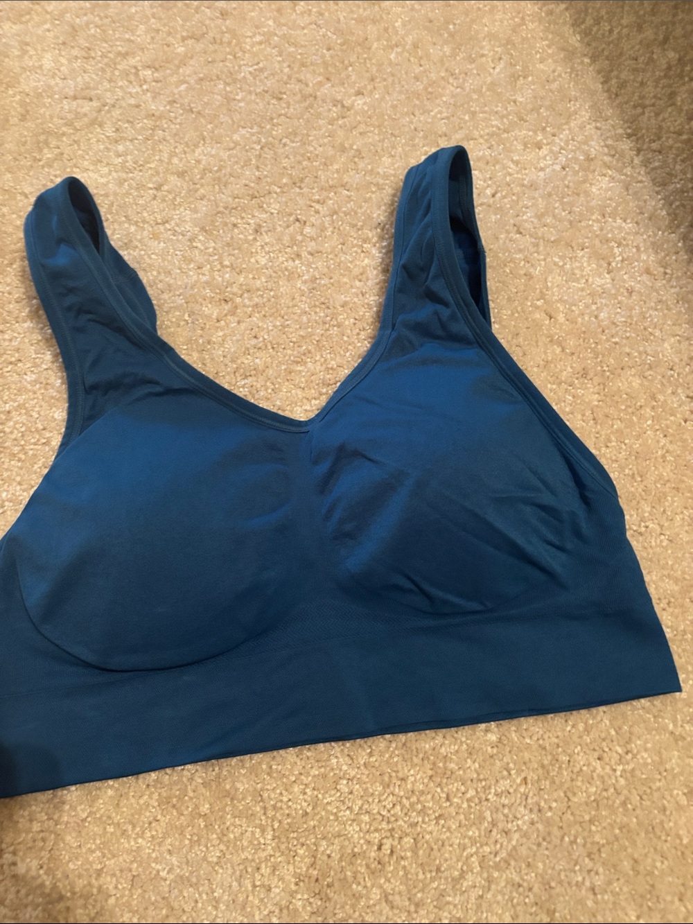 Secret Treasures Teal Seamless Comfort Bra